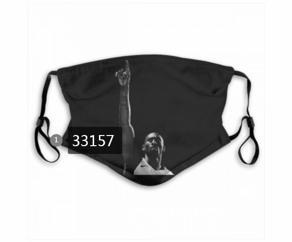 2021 NBA Los Angeles Lakers #24 kobe bryant 33157 Dust mask with filter->nba dust mask->Sports Accessory